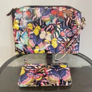 LODIS WRISTLET CLUTCH & COIN PURSE